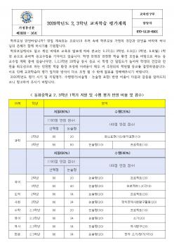 2020�г⵵ 1�б� 2,3�г� �����н� �򰡰�... ÷���̹���