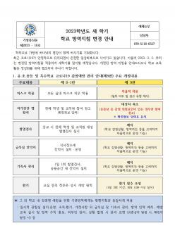 ���б� �б� �濪 ��ħ ���� �ȳ�  ÷���̹���